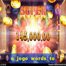 o jogo words to win paga mesmo